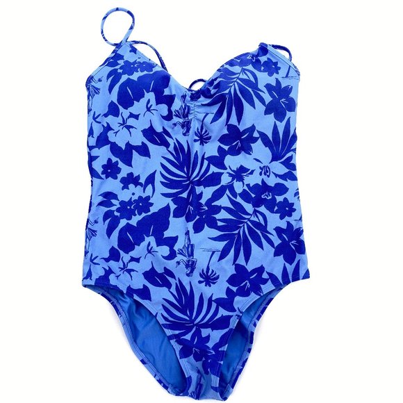 Hop Lun Other - Hop Lun Aerie one‎ piece Hawiian floral swimsuit